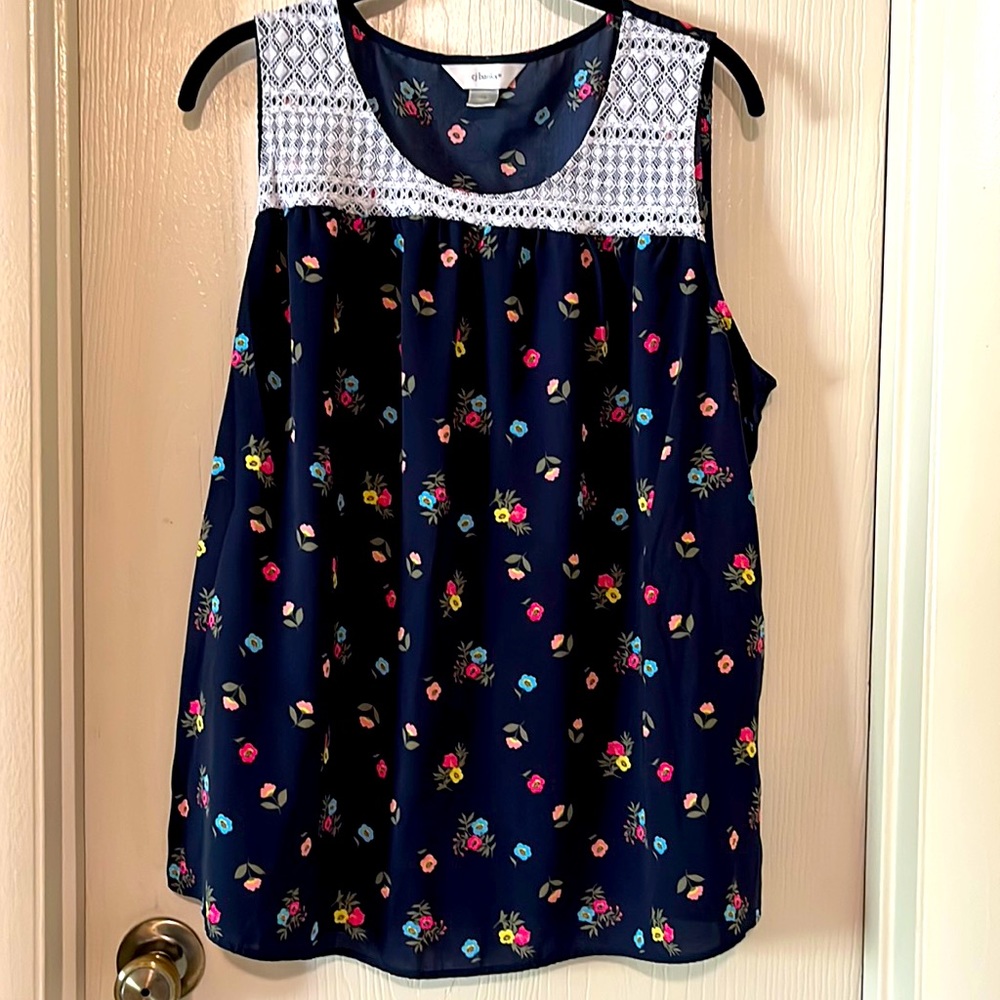 Navy Dress Tank